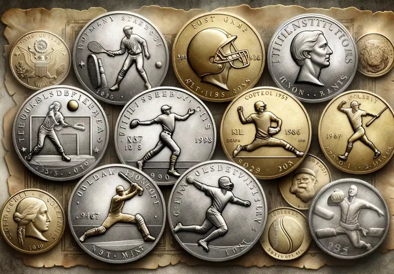 Historical Background of Sports-Themed Coins with Mint Marks