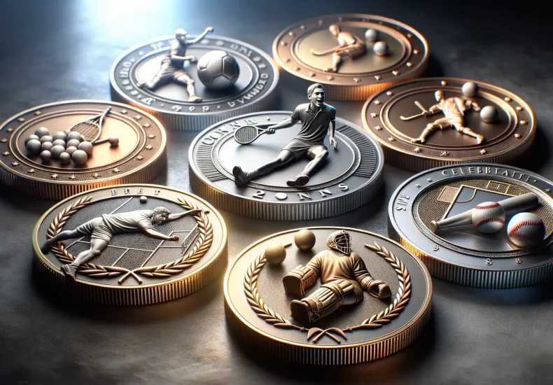 Creative Design Elements in Sports Celebration Coins