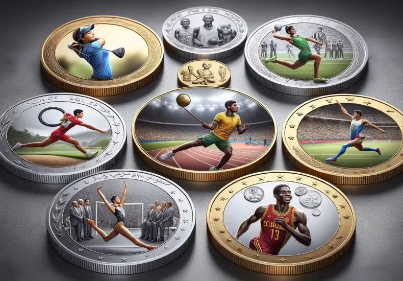 Iconic Sporting Moments Captured on Coins