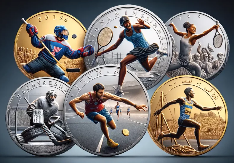 Iconic Sports Moments Captured in Coin Designs