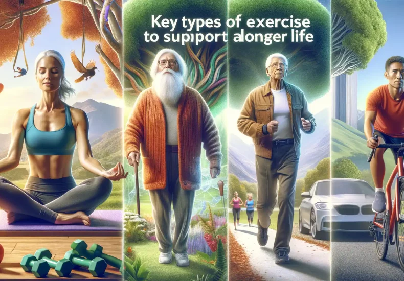 Key Types of Exercise to Support a Longer Life