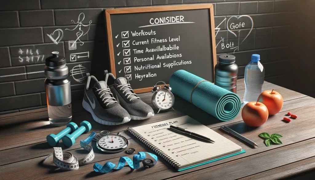 Steps to Design a Personalized Fitness Plan